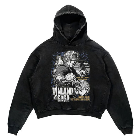 This Hoodie celebrates the beloved Vinland Series, ideal for both Autumn & Winter. | If you are looking for more Vinland Saga Merch, We have it all! | Check out all our Anime Merch now!