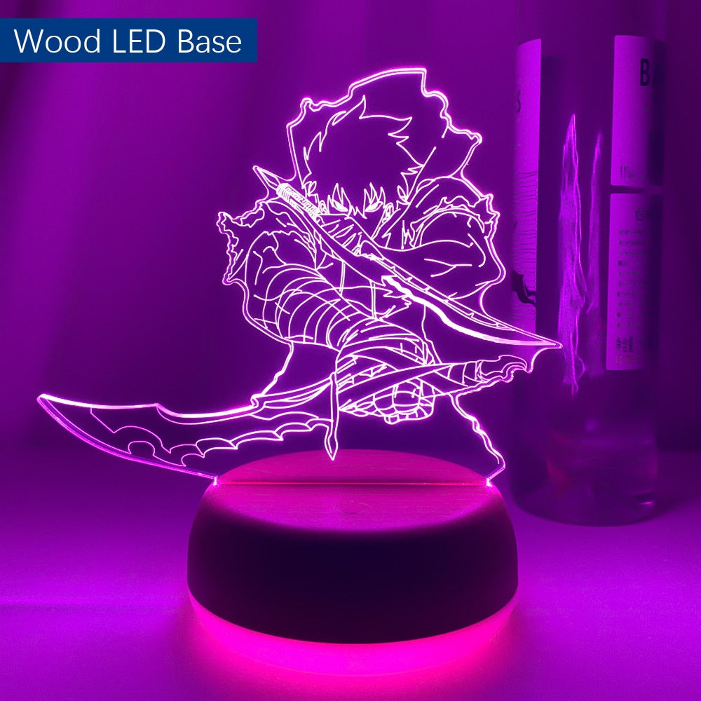 Solo Leveling 3D Led Light