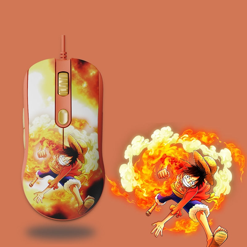 One Piece Gaming Mouse - Monkey D. Luffy Edition