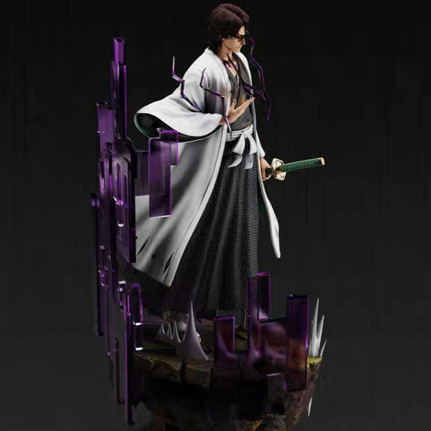 Experience Aizen's figurine, showcasing his serene yet chaotic essence. | If you are looking for more Vocaloid Merch, We have it all! | Check out all our Anime Merch now!