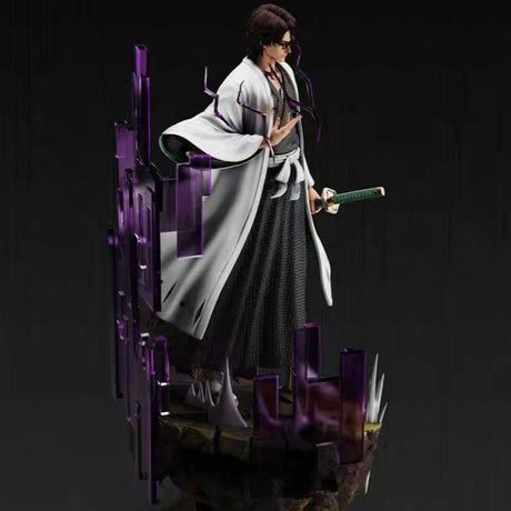 Experience Aizen's figurine, showcasing his serene yet chaotic essence. | If you are looking for more Vocaloid Merch, We have it all! | Check out all our Anime Merch now!