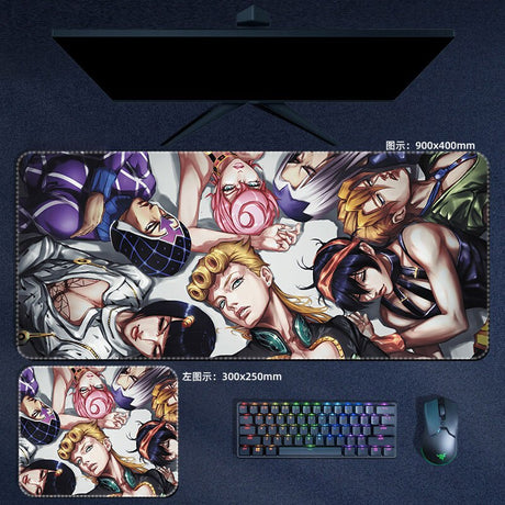 This mousepad captures the magic of JoJo's Bizarre Adventure. Want more merch? We’ve got it all—check out our anime store now with free shipping!
