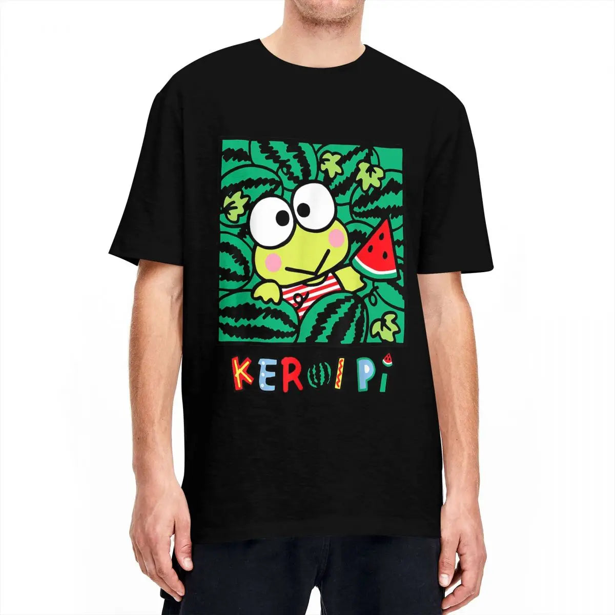 Sanrio Keroppi Watermelon Whimsy Tee