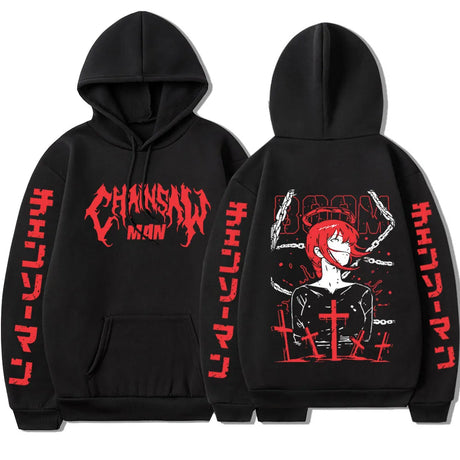 Upgrade your wardrobe with out new Chainsaw Man Makima Hoodies | If you are looking for more Chainsaw Man Merch, We have it all! | Check out all our Anime Merch now!