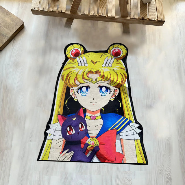 This doormat adds a touch of moonlit your doorstep, making entry a magical experience. If you are looking for more Sailor Merch, We have it all!| Check out all our Anime Merch now!