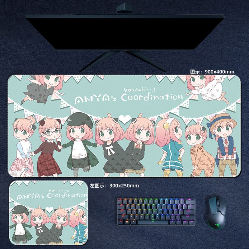 Kawaii Spy X Family Mouse Pads
