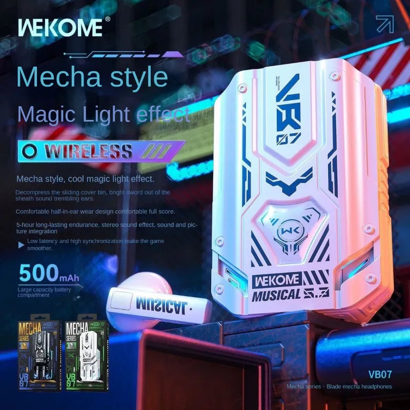 MechaBlast Gundam Wireless Bluetooth Headset