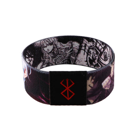 Berserk Sports Wristband Bracelet,Anime Tokyo Ghouls Wristband Flexible Wrist Band HUNTER×HUNTER Cuff Bracelet Sports Casual Bangle For Women Men Embroidery Gifts, everythinganimee