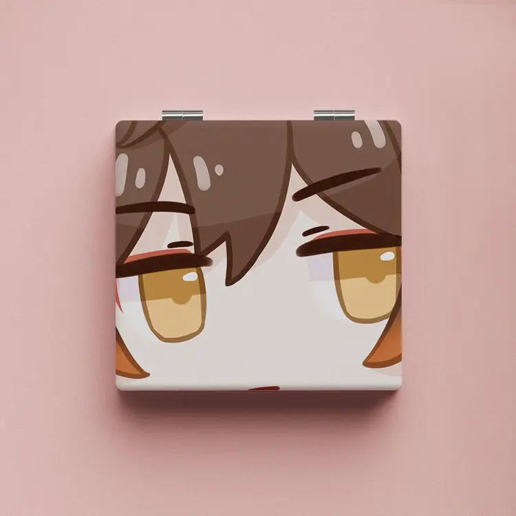 This makeup mirror is designed for anime enthusiasts who likes utility & style. If you are looking for more Genshin Impact Merch,We have it all! |Check out all our Anime Merch now!