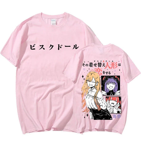 This shirts captures the magic of Marin. If you're looking for more My Dress Up Darling merch, we have it all! Check out our anime merch now—free shipping!