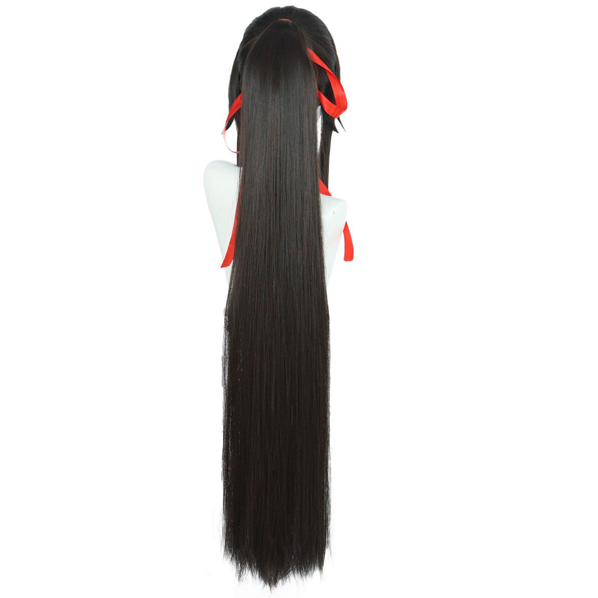 Hells Paradise Wig Yamada Asaemon Sagiri Cosplay Costume Dark Brown Long Sideburns Horsetail Wig 2023 New Anime Cosplay Wig, everythinganimee
