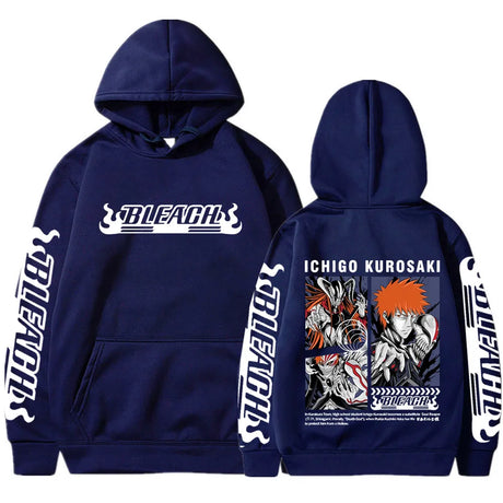 Upgrade your wardrobe with out brand new Bleach Hoodies | If you are looking for more Bleach Merch, We have it all! | Check out all our Anime Merch now!