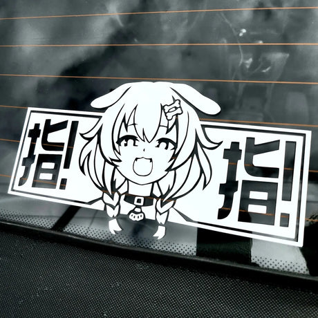 Style your car with our Cute Korone Inugami Stickers | If you are looking for Hololive Gamers Merch, We have it all! | Check out all our Anime Merch now!