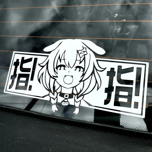 Style your car with our Cute Korone Inugami Stickers | If you are looking for Hololive Gamers Merch, We have it all! | Check out all our Anime Merch now! 