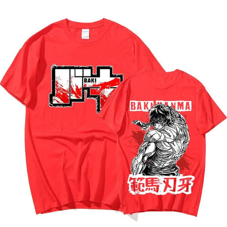 You can proudly display your love for this legendary with our exclusive Baki T-Shirt! If you are looking for more Baki  Merch, We have it all!| Check out all our Anime Merch now!
