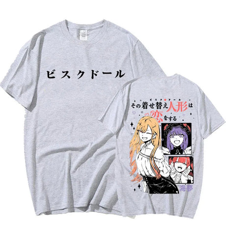This shirts captures the magic of Marin. If you're looking for more My Dress Up Darling merch, we have it all! Check out our anime merch now—free shipping!