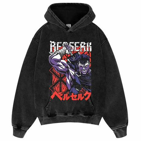 This Hoodie celebrates the beloved Berserk Series, ideal for both Autumn And Winter. | If you are looking for more Berserk Merch, We have it all! | Check out all our Anime Merch now!