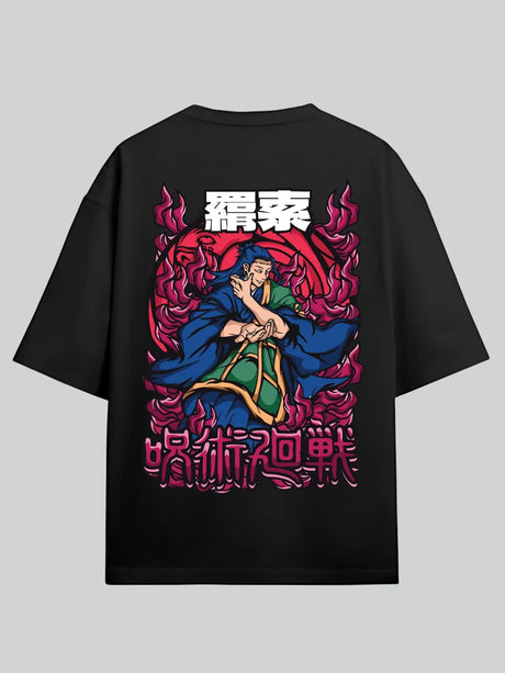 Immerse yourself in this striking Suguru Tee, perfect for anime fans. Looking for more Jujutsu Kaisen merch? Explore our full collection of anime merch now!