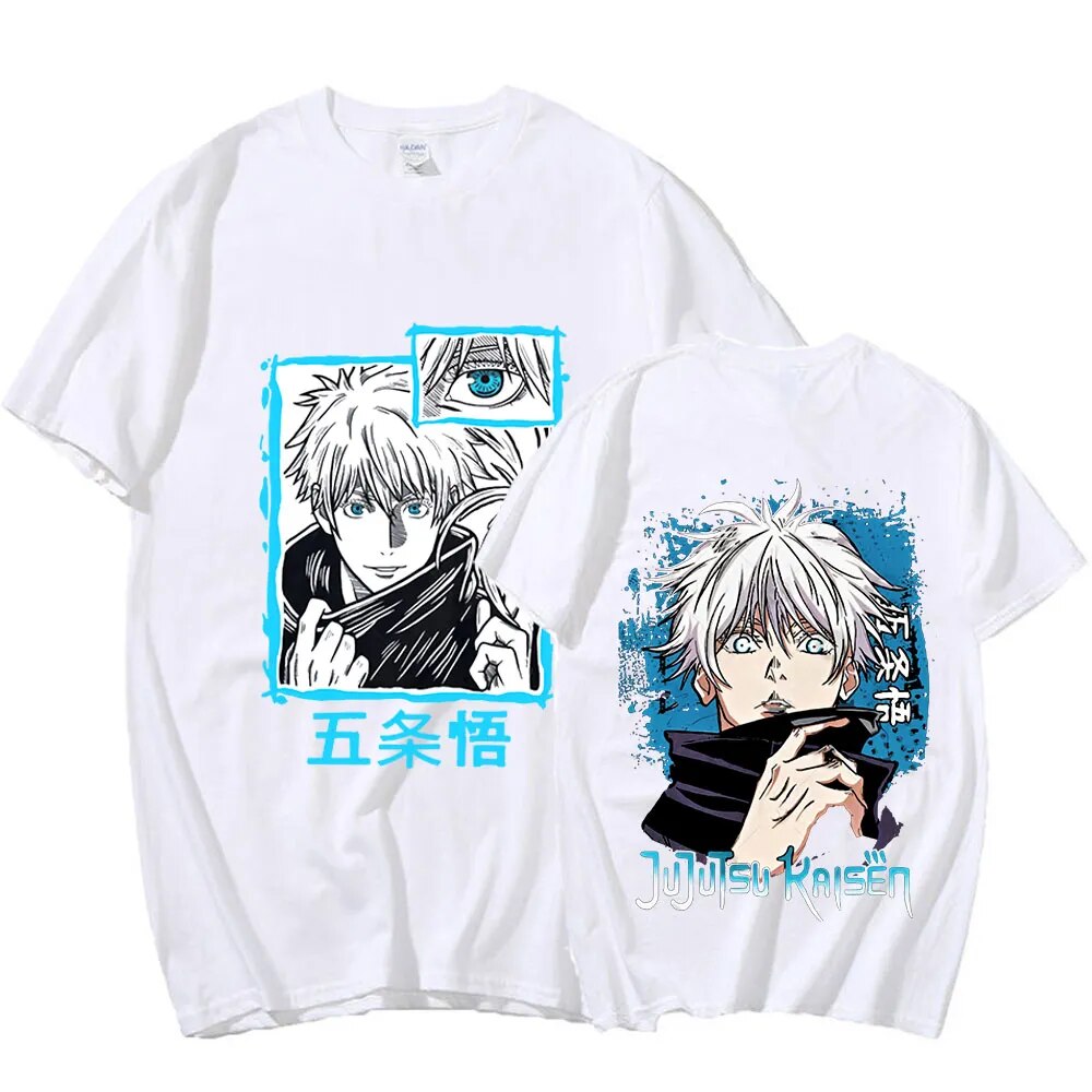 This shirt embodies the spirit of adventure in the world of Jujutsu Kaisen. If you are looking for more Jujutsu Kaisen Merch, We have it all!| Check out all our Anime Merch now!