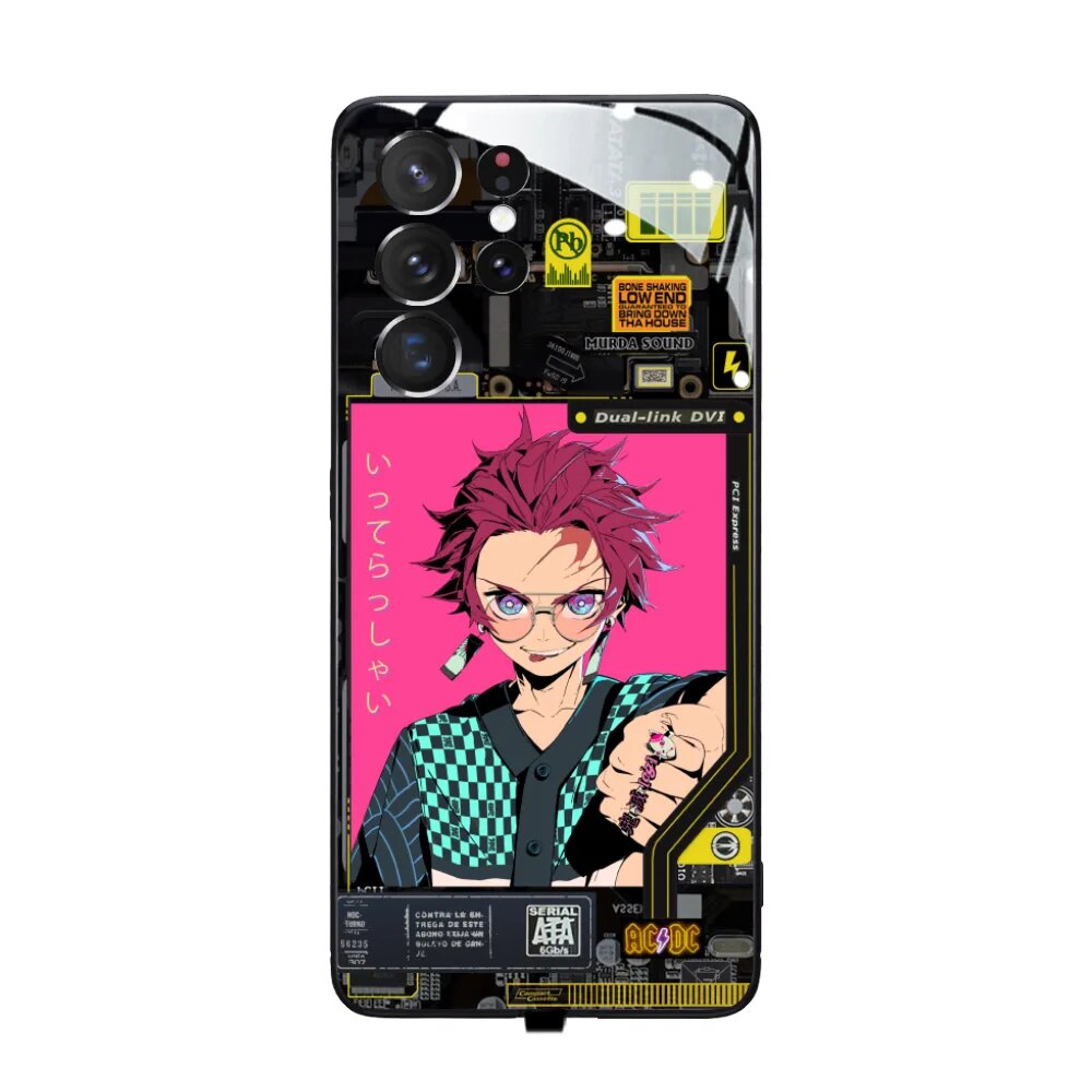 This phone case combines the rebellious spirit of cyberpunk with the charm of anime.| If you are looking for more Anime Merch, We have it all! | Check out all our Anime Merch now!