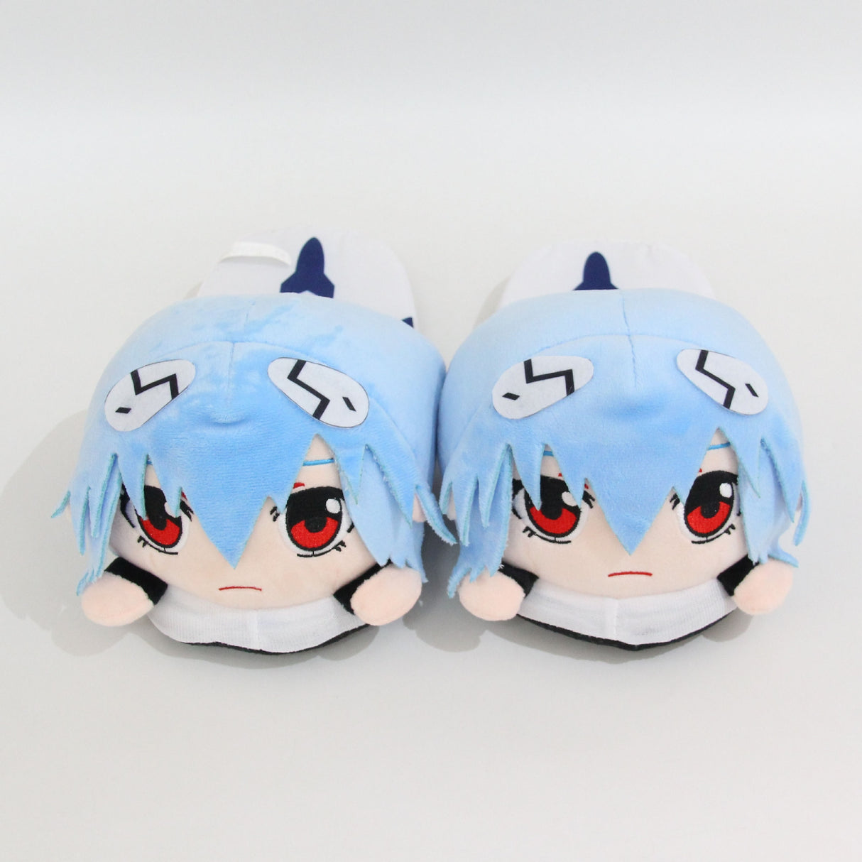 Wear the cutest slippers ever, Our Rei Ayanami Slippers are to die for! |  If you are looking for more Neon Genesis Evangelion Merch, We have it all! | Check out all our Anime Merch now!
