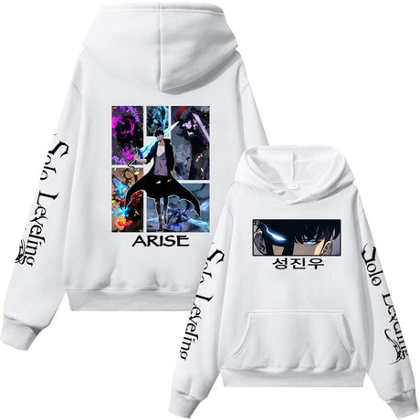 Upgrade your wardrobe with our new cool Solo Leveling Sovereign Shadows Hoodie | Here at Everythinganimee we have the worlds best anime merch | Free Global Shipping