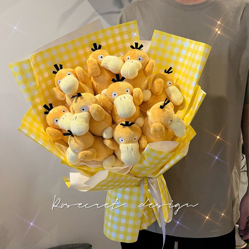 Give the best gift anyone can get, a Pokemon Psyduck Doll Bouque | If you are looking for Pokemon Merch, We have it all! | check out all our Anime Merch now!