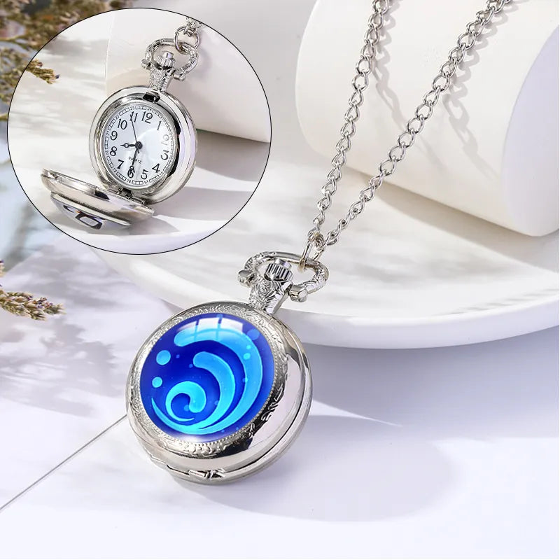 Show of your Genshin Impact spirit with our brand new Pocket Watch  | If you are looking for more Genshin Impact Merch, We have it all! | Check out all our Anime Merch now!
