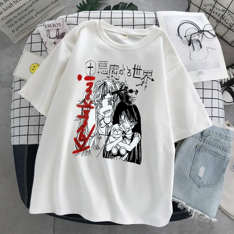 This tees captures the magic of Anime. If you're looking for more Anime merch, we have it all! Check out our anime merch now—free shipping!