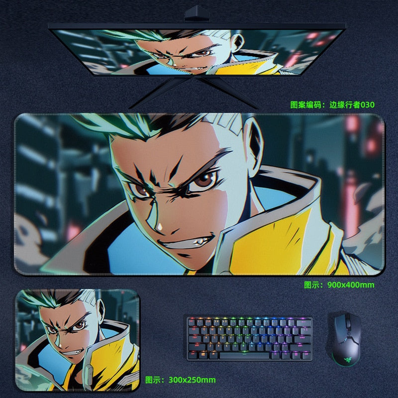 This mousepad captures the magic of Cyberpunk Edgerunners. Want more merch? We’ve got it all—check out our anime store now with free shipping!