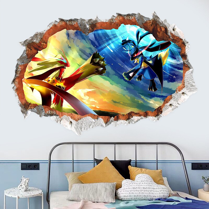 Pokemon 3D Wall Stickers