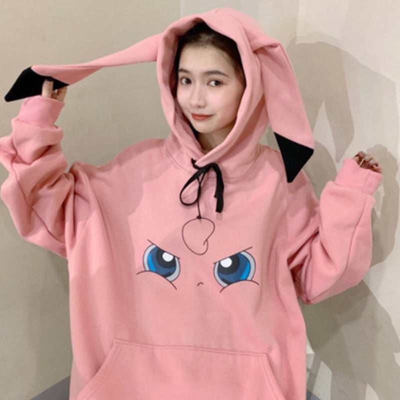 Pokemon Sweater Hoodie - Perfect for Couples and Anime Fans!