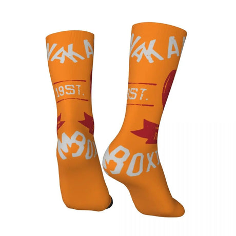 These socks capture the essence of Genji Kamogawa, the legendary coach. If you are looking for Hajime No Ippo Merch, We have it all! | check out all our Anime Merch now!