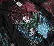 Here at Everythinganimee we have only the best anime merch! Free Global Shipping.
Embrace the power and mystique of Tanjiro Kamado with this stunning Demon Slayer T-shirt.