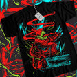Here at Everythinganimee we have the best anime shirts in the world. 
Dive into the chaotic world of Chainsaw Man with this electrifying Pochita Tee.
