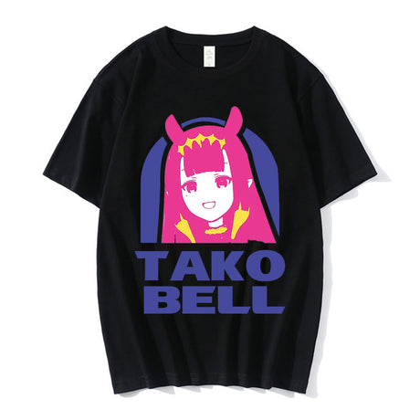 This tee captures the magic of Ninomae Ina’nis. If you're looking for more Hololive merch, we have it all! Check out our anime merch now—free shipping!