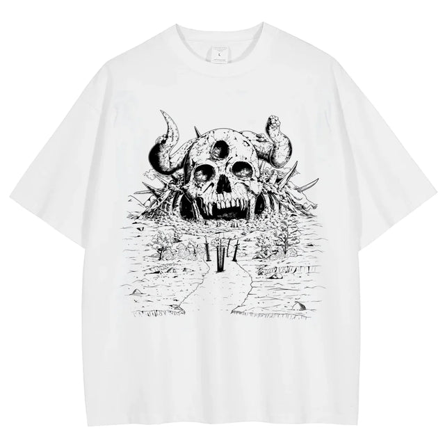 This tee captures the magic of Demon Skull. If you're looking for more Black Clover merch, we have it all! Check out our anime merch now—free shipping!