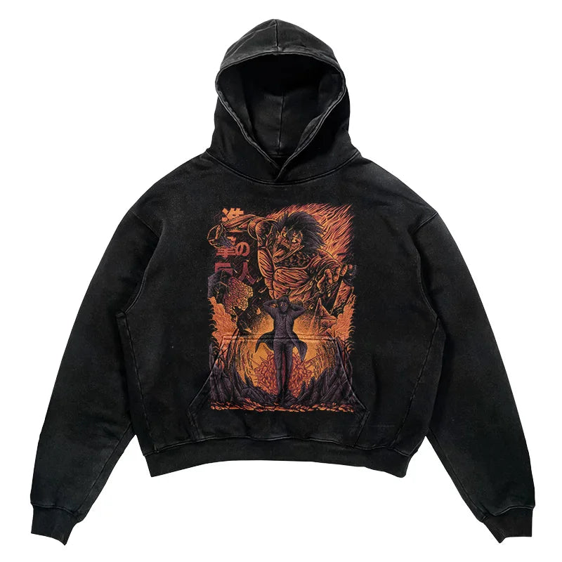 This hoodie carries the fierce spirit of the anime's beloved characters. | If you are looking for more Attack of Titan Merch, We have it all! | Check out all our Anime Merch now!