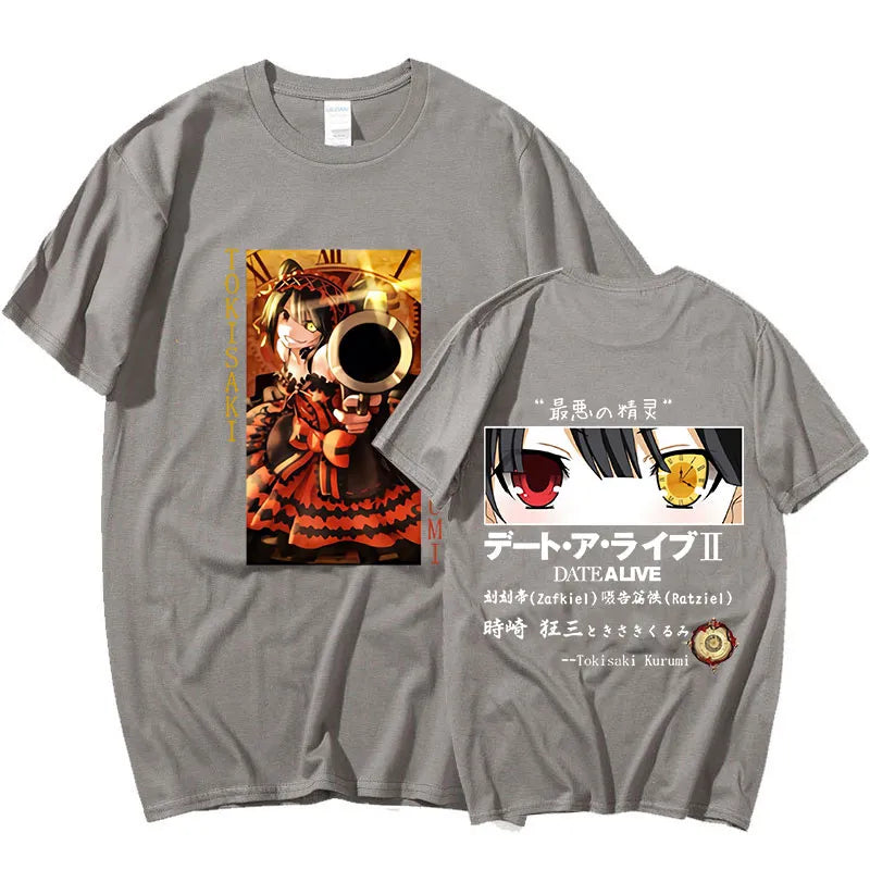 This T-shirt embodies the allure of Tokisaki, one of most captivating characters.If you are looking for more Date A Live Merch, We have it all!| Check out all our Anime Merch now! 