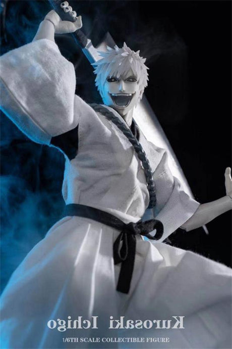 This figurine captures the magic of Ichigo's Hollow. If you're looking for more Bleach merch, we have it all! Check out our anime merch now—free shipping!