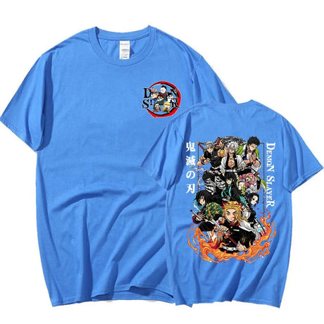 Immerse yourself in the world of Kimetsu with this sleek and trendy T-shirt. If you are looking for more Demon Slayer Merch, We have it all!| Check out all our Anime Merch now.