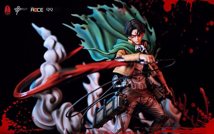 This figurine captures the magic of Levi. If you're looking for more Attack on Titan merch, we have it all! Check out our anime merch now—free shipping!