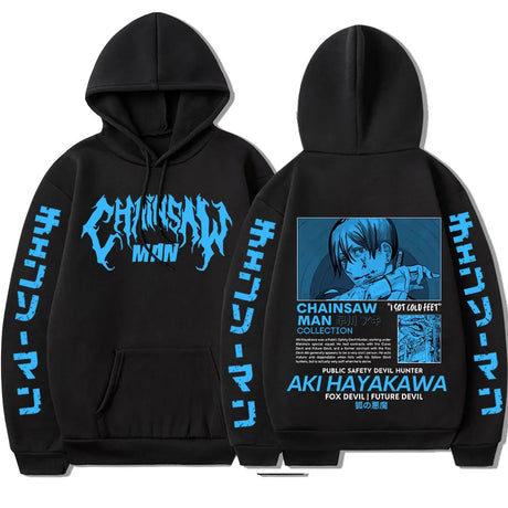 Immerse yourself in the world of Chainsaw Man with this sleek and trendy Hoodie. If you are looking for more Chainsaw Man Merch, We have it all!| Check out all our Anime Merch now.