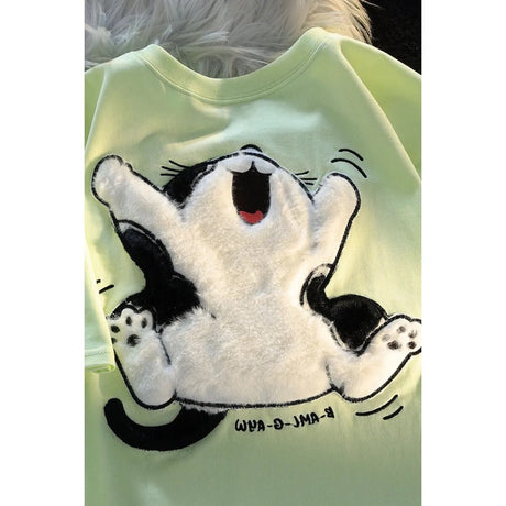 Dive into a world where cute meets comfort with our Cat Plush T-shirt. If you are looking for more Cat Anime Merch, We have it all!| Check out all our Anime Merch now!
