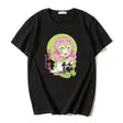 This shirt captures the magic of Kanroji Mitsuri. If you're looking for more Demon Slayer merch, we have it all! Check out our anime merch now—free shipping!