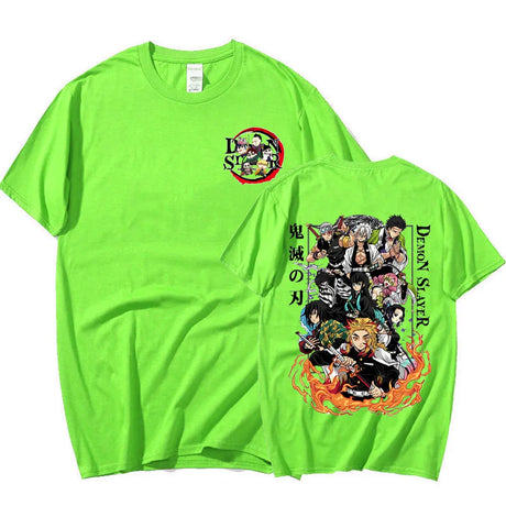 Immerse yourself in the world of Kimetsu with this sleek and trendy T-shirt. If you are looking for more Demon Slayer Merch, We have it all!| Check out all our Anime Merch now.