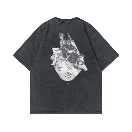 This tee captures the magic of Guts. If you're looking for more Berserk merch, we have it all! Check out our anime merch now—free shipping!