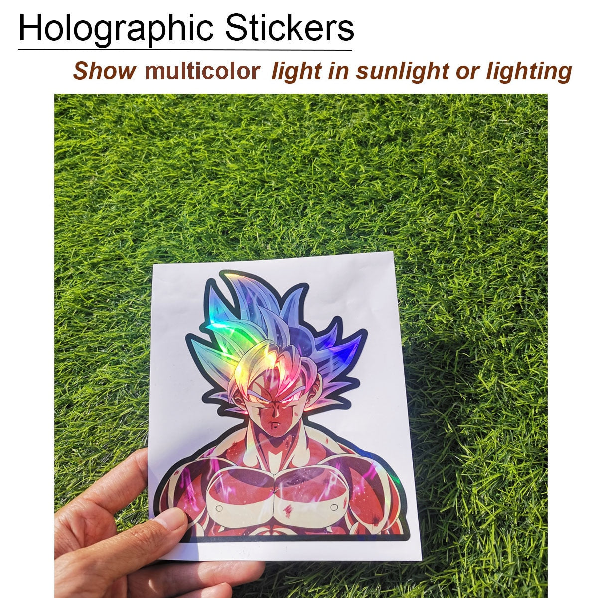 This sticker captures the magic of Dragon Ball Z . If you're looking for more Dragon Ball Z merch, we have it all! Check out our anime merch now—free shipping!