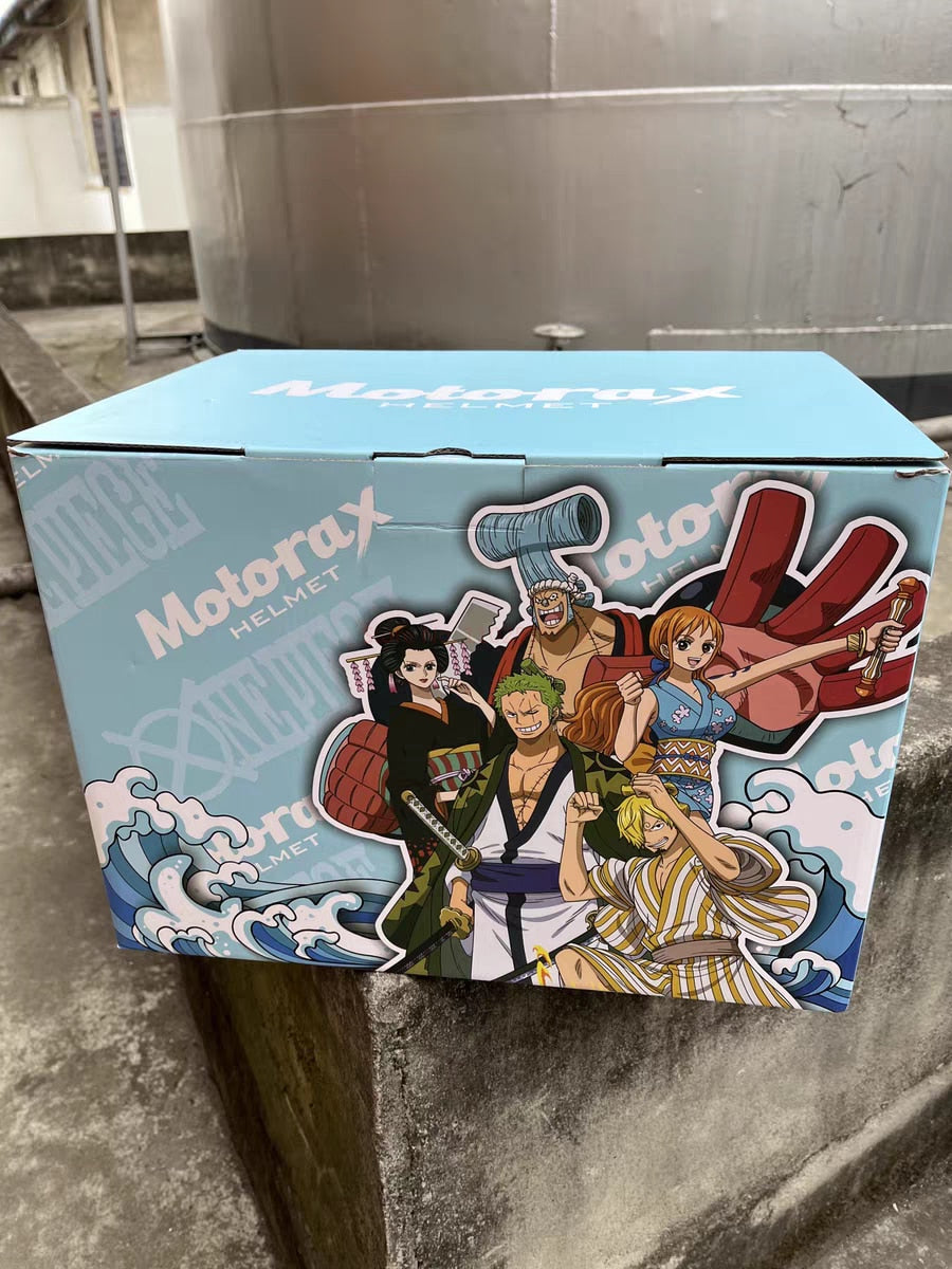 This helmet captures the magic of One Piece. If you're looking for more One Piece merch, we have it all! Check out our anime merch now—free shipping!