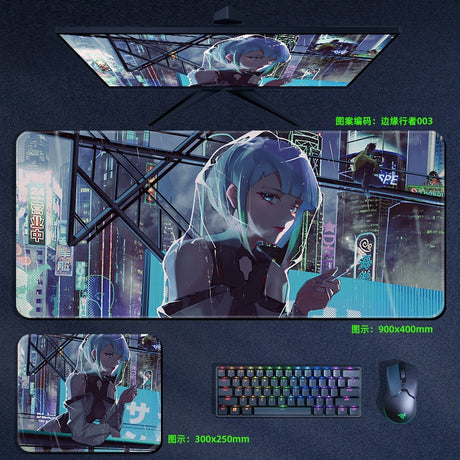 This mousepad captures the magic of Cyberpunk Edgerunners. Want more merch? We’ve got it all—check out our anime store now with free shipping!